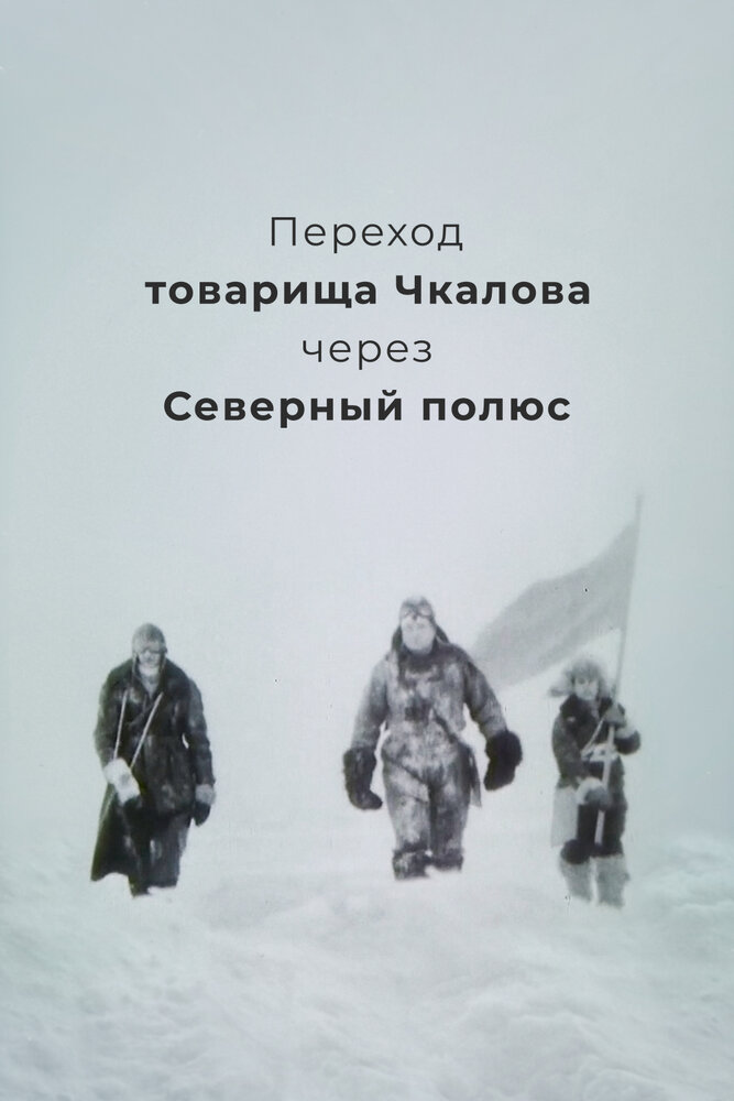 Постер аниме Переход товарища Чкалова через Северный полюс